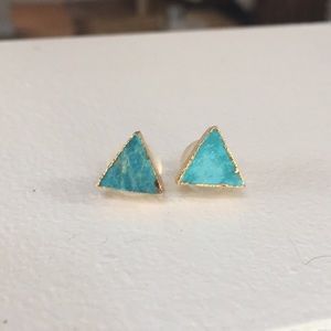 Turquoise earrings, never been worn. NWOT